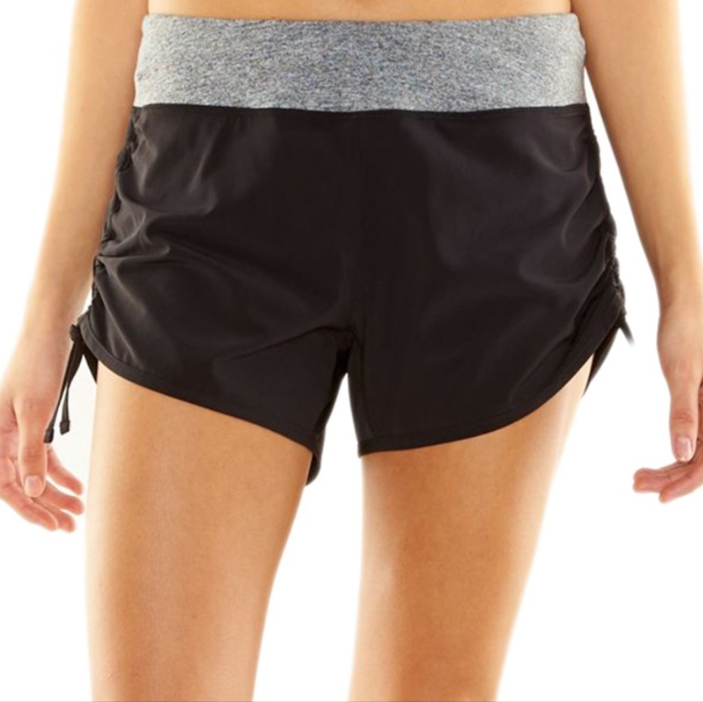 Lucy Endurance Black Women's Athletic Shorts Small